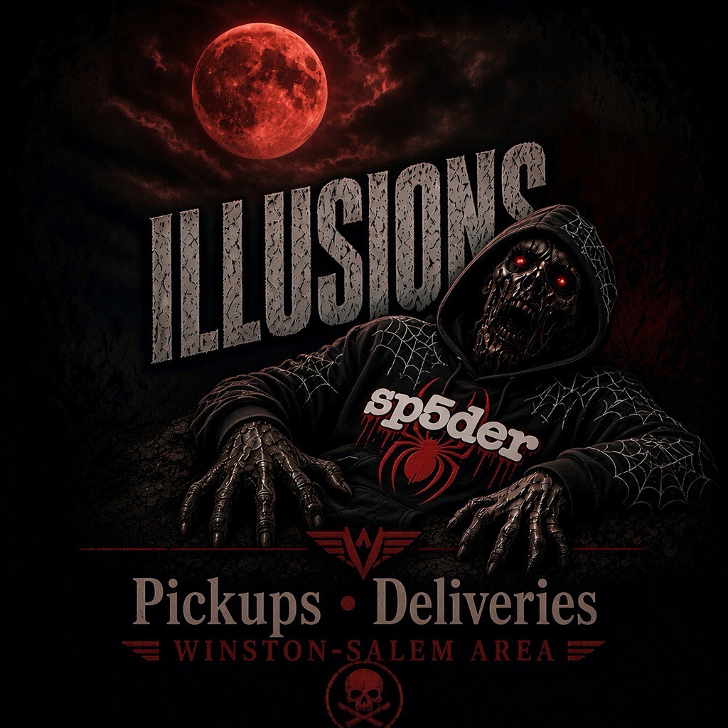 illusionz.sellz — pickups and deliveries, Winston-Salem area